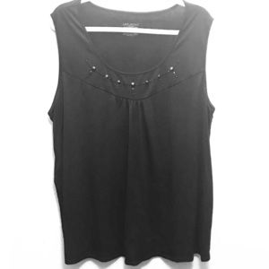 Black Embellished Tank